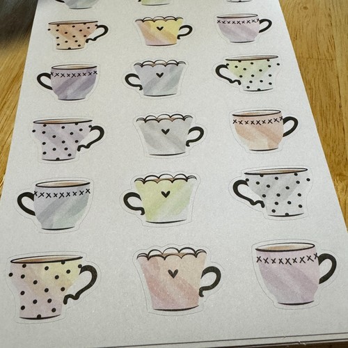 The Happy Planner Sticker Book Happy Illustrations 521 Pieces Watercolor - Picture 12 of 17