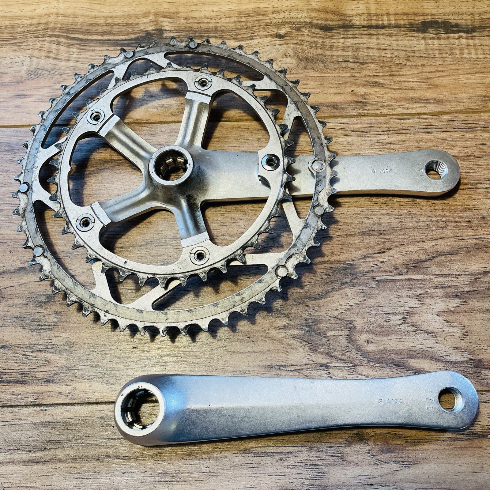 Ritchey Pro V Road Crankset 175 53/39 130BCD Octalink Silver