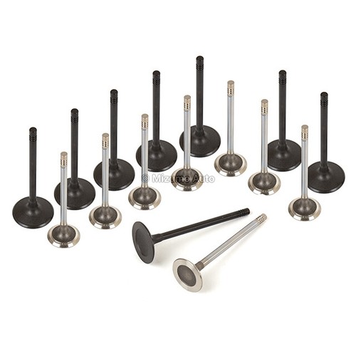 Intake Exhaust Valves Fit 07-17 Buick Chevrolet GM Saturn 2.0 2.4L - Picture 2 of 4