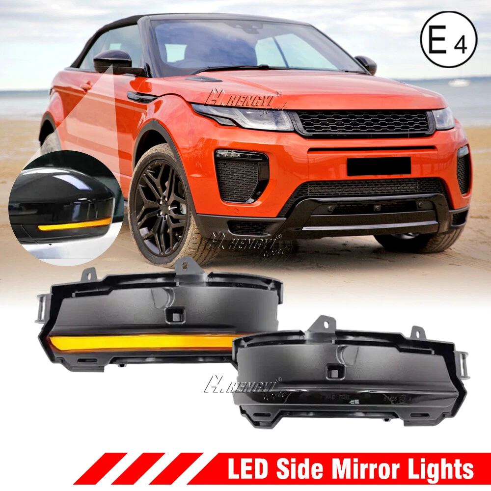 Dynamic LED Mirror Indicator Turn Light For Range Rover Discovery 