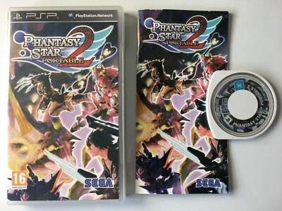 PHANTASY STAR PORTABLE 2 - PSP - PAL FR - Complet