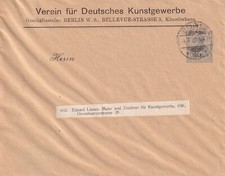 DR Privatumschlag PU 24 B 4 - Verein für Deutsches Kunstgewerbe, Berlin