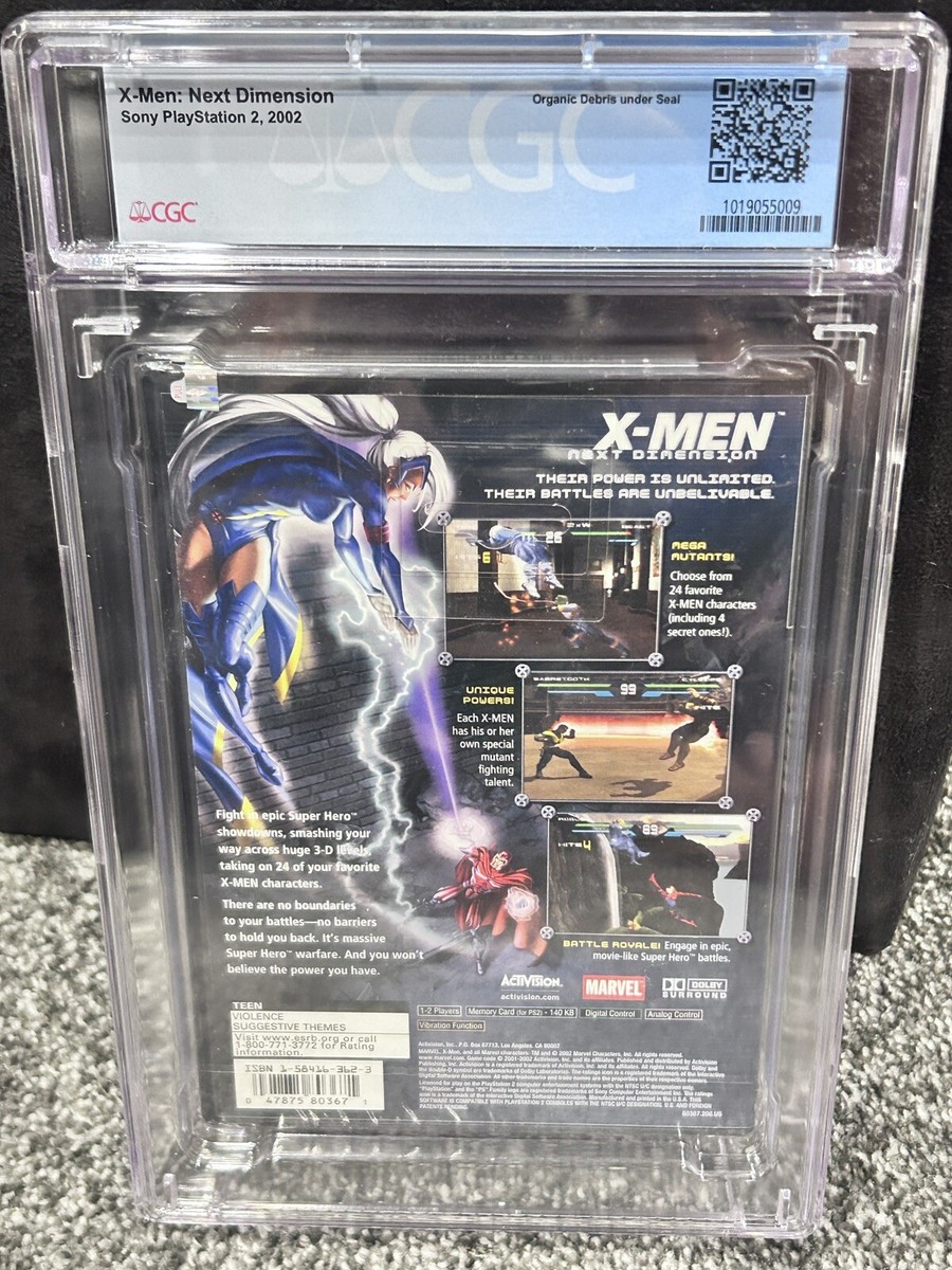 X-Men: Next Dimension (Sony PlayStation 2) PS2 - NEW Sealed CGC