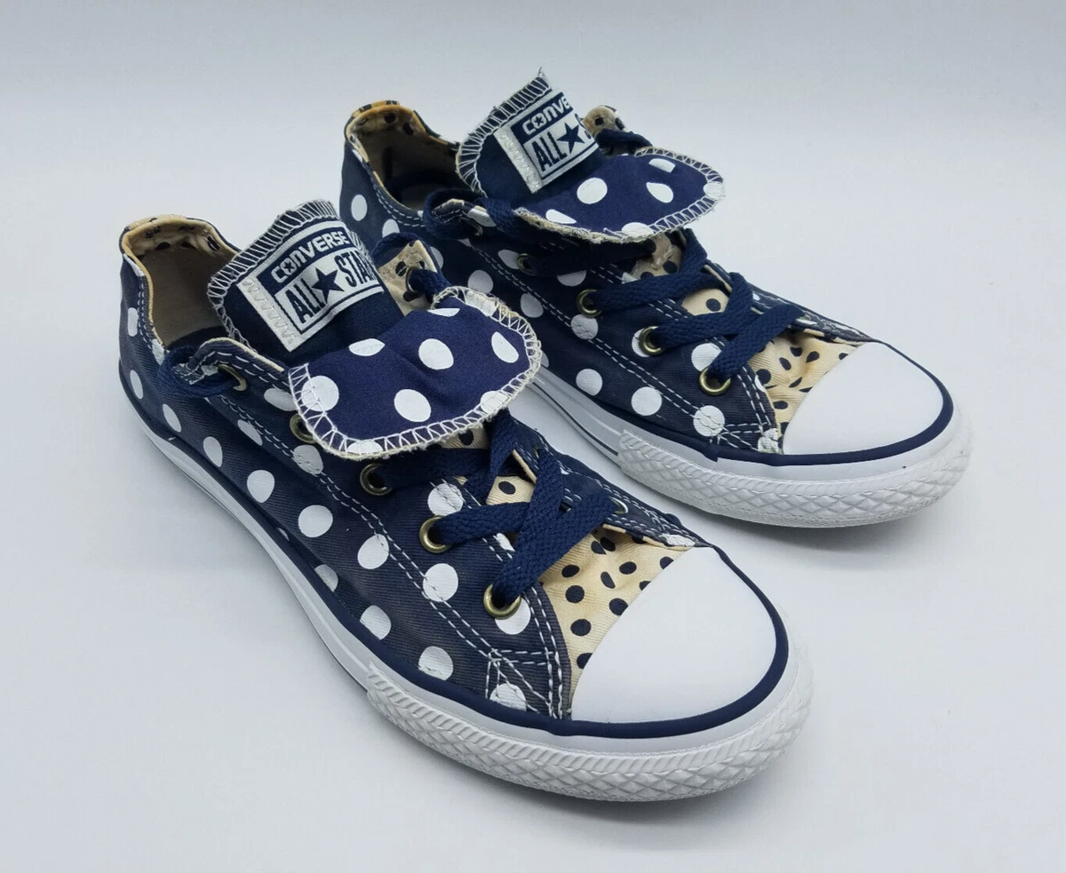 Converse polka top dot sneakers