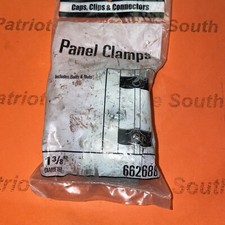 YardLink panel clamps Hardware Set 1 3/8" for chain link fence #662688 saddle