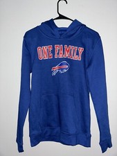 NFL TEAM APPAREL YOUTH BUFFALO BILLS ONE FAMILY HOODIE SIZE LARGE 14-16 NWT