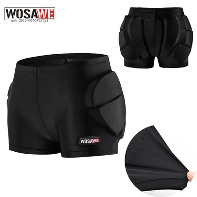 WOSAWE Adults Motocross Hip Protectors Bicycle Ski Skateboards Protective Shorts