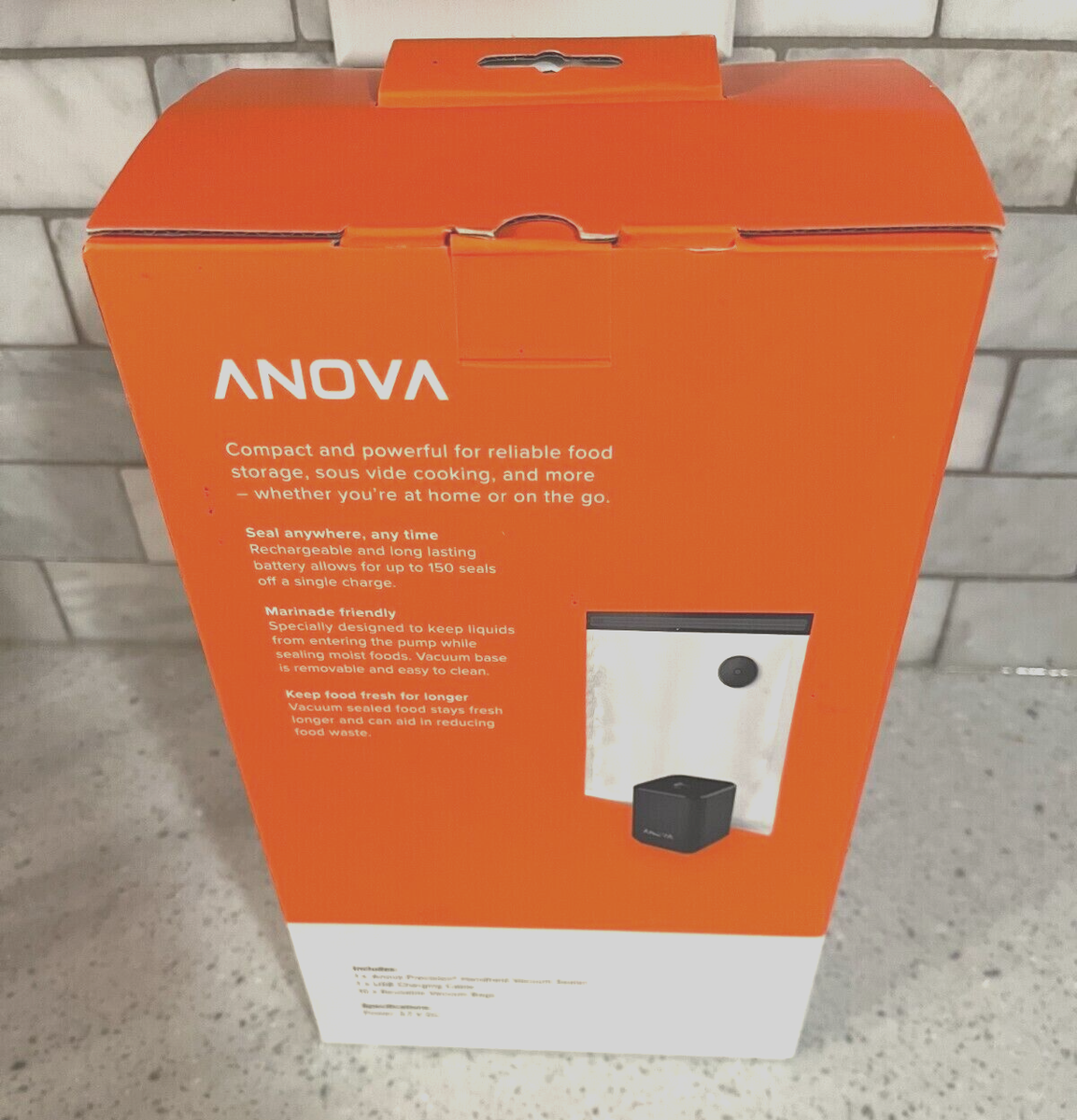 Anova Precision Handheld Vacuum Sealer & Bags - Brand New! | eBay