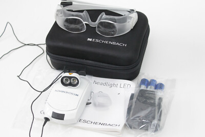 Eschenbach Headlight LED Beleuchtung Lupe Lupenbrille max Detail Neu