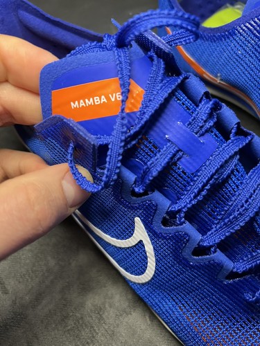Nike Zoom Mamba V6 Distancia DR2733-400 Puntas de atletismo para hombre talla 11,5 con bolsa - Imagen 8 de 13