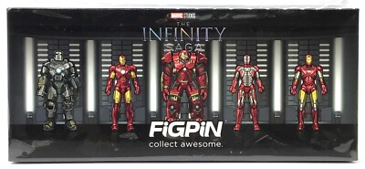 FiGPiN Marvel MCU The Infinity SAGA Iron Man Hall of Armor Deluxe