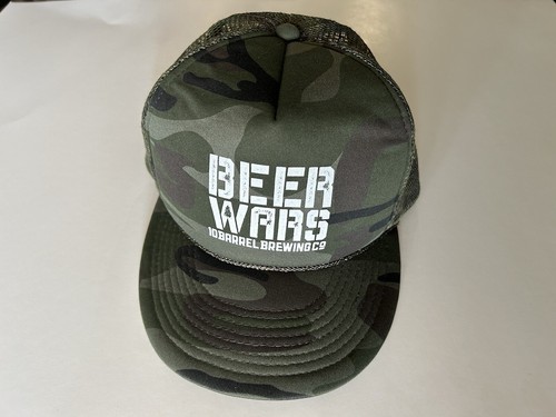 10 Barrel Brewing Hat Camo Beer Wars Snap Back