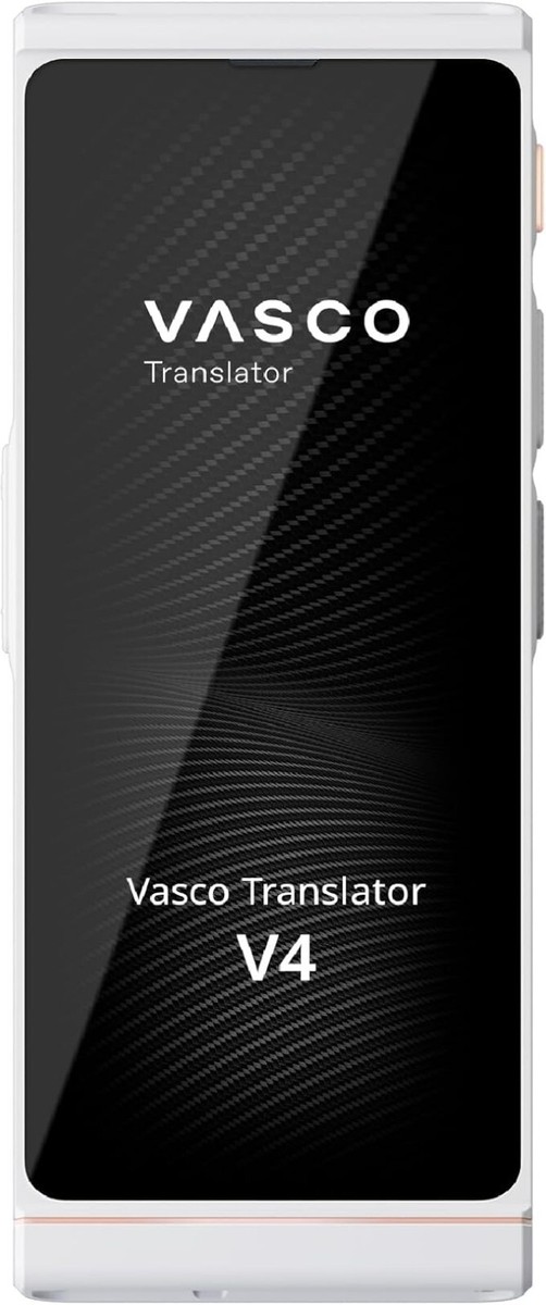 Vasco V4 Voice Translator 108 Languages Free Communication Pearl 