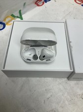 Apple AirPods 1st GN In-Ear Headsets with Charging Case A1602 Missing Left Side