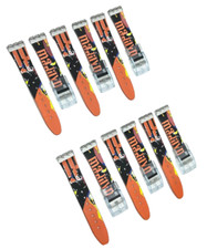 Plastic PVC Watch Band Strap Art Design Swatch Replacement Including Pins 17mm