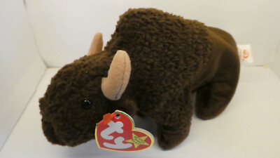 Neu Original TY Roam the Buffalo Bison 1998 Beanie Baby 04209 *gratis Versand+P*