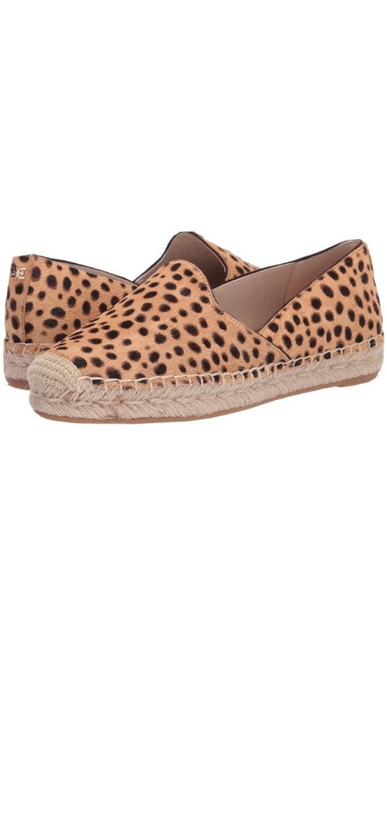 Sam Edelman Kesia Cheetah Print Espadrille Flats Sz NWOT