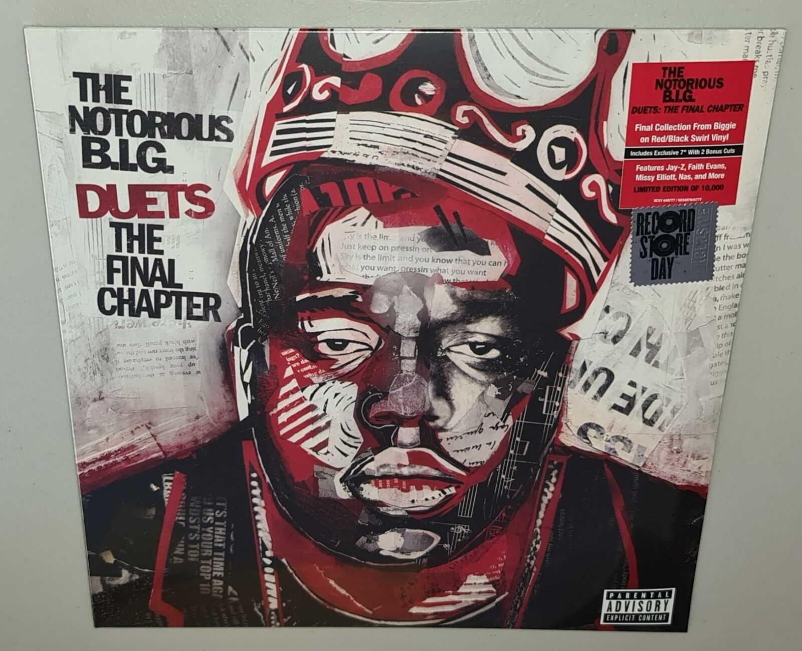 NOTORIOUS BIG DUETS THE FINAL CHAPTER (2021 RSD) BRAND NEW SEALED VINYL LP B.I.G