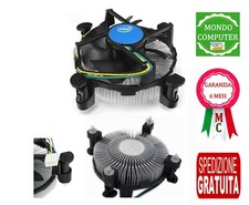 DISSIPATORE PROCESSORE INTEL SOCKET 1150/1155 /1156/1151 D12V-0,20A  ORIGINALE