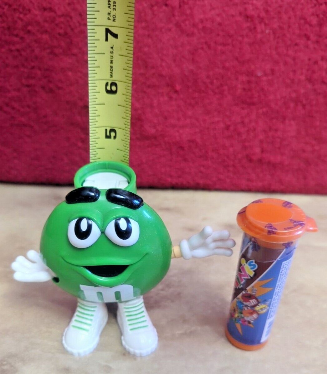 M&M's Minis Green Candy Dispenser Unopened Tube Vintage 1997 Not
