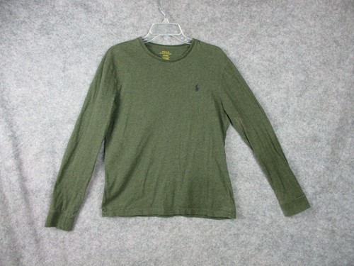 Lot 2 Polo Ralph Lauren Tee Mens W38 Blue & Green Shirt Pony Logo Cotton stains - Picture 3 of 24