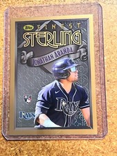 2023 Topps Finest Flashbacks Baseball Sterling # 1 Jonathan Aranda RC Common