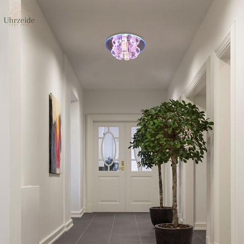 K9 Modern Crystal Flush Mount LED Ceiling Lamp Chandelier Pendant Light Fixture - Picture 4 of 16