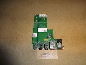 Dell Latitude E5500 Laptop USB/Audio/DC-Buchse Platine. Dell P/N: 0F171C