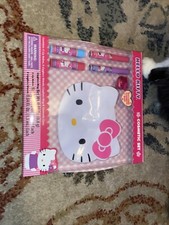 Hello Kitty Cosmetic Set Lipgloss Balms Wands New