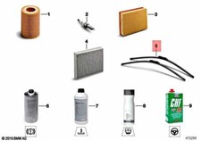 NUEVO JUEGO LIMPIAPARABRISAS DELANTERO BMW Z4 ROADSTER E89 LHD 2151749 61612151749 ORIGINAL