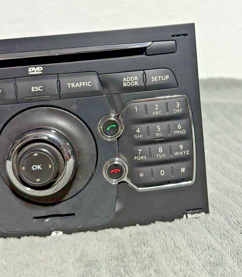 AUTORADIO NG4 GPS 3D DVD BLUETOOTH PEUGEOT 5008 3008 CITROEN C5 96752785XT - Photo 3/4