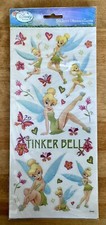SANDYLION Disney Fairy Stickers, Tinkerbell Themed, One 12  by 5 1/2  Sheet NIP