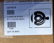 GRP #QIND-8 COMM BURNER 8"CASTED IRON BURNER HEAD QTY 4