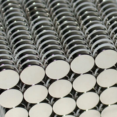 EARTHMAG GMBH 50 NEODYM SCHEIBEN MAGNETE D12x3 mm 3,5 KG ZYLINDER N50 BASTELN RUND PINNWAND