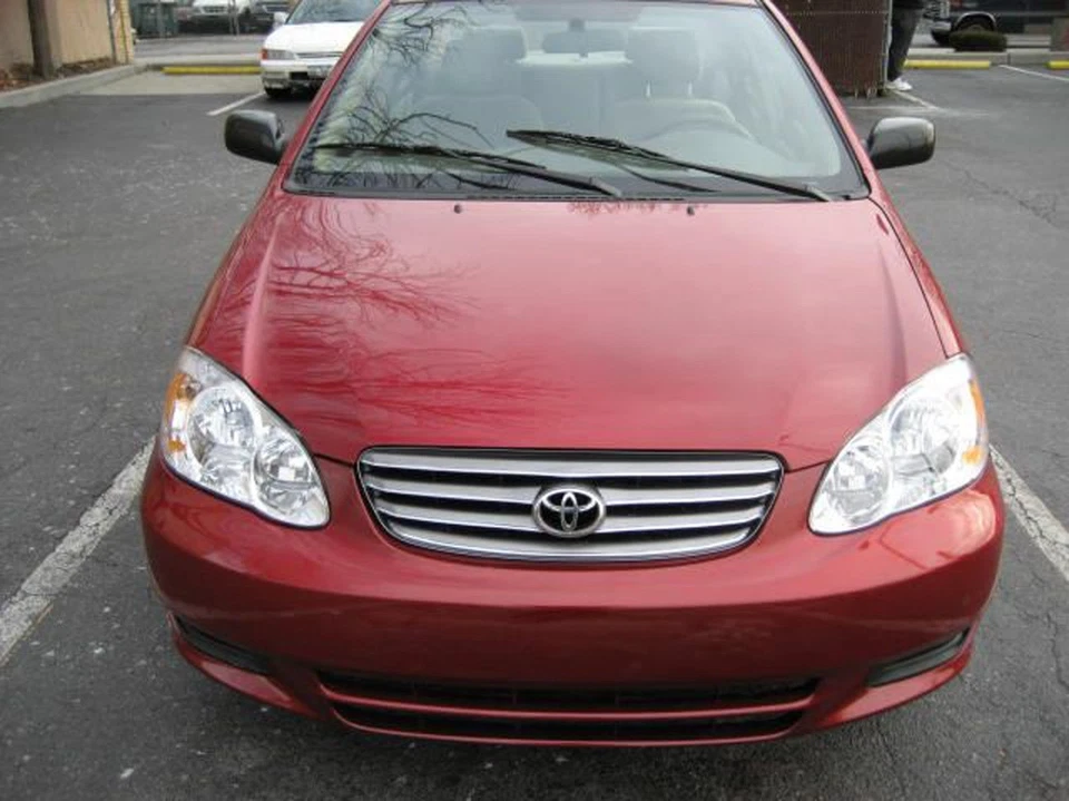 2 canales de funcionamiento de vidrio originales Toyota delanteros diestro 2001-07 Corolla E120 Gen9 4 puertas Foto 2 de 4