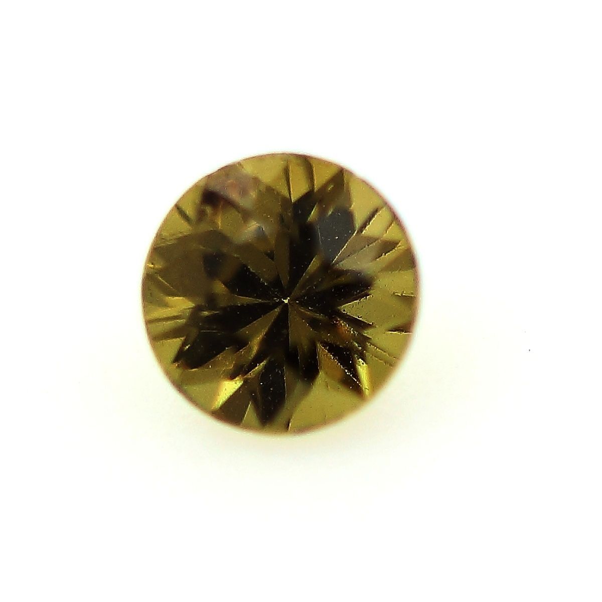 Grenat démantoïde de Russie 0.31 cts pierre précieuse verte VS2 pour création de bijou