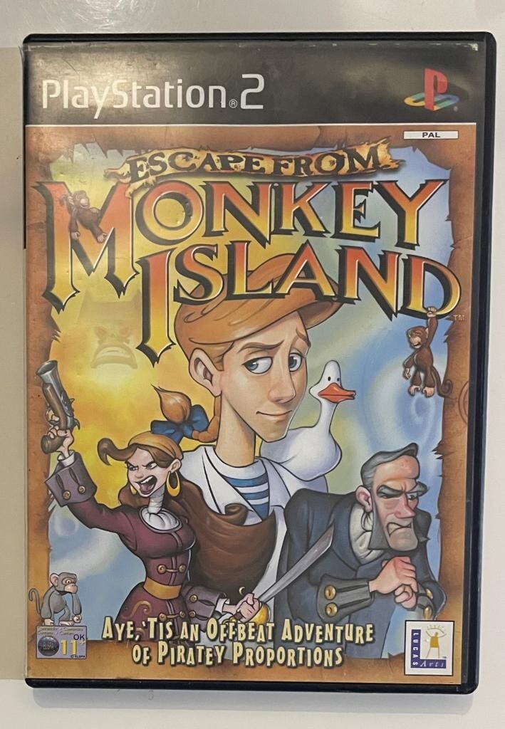 Escape From Monkey Island (PS2) PlayStation 2 GAMES | eBay UK