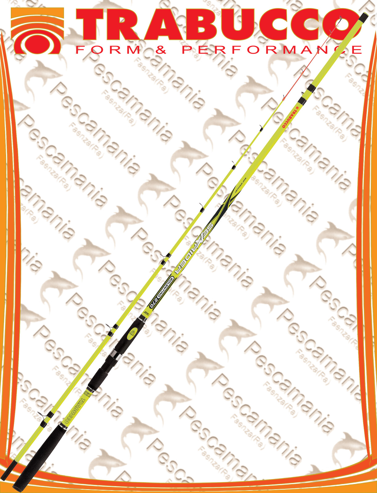Canna da barca Trabucco SEARIDER BOLENTINO mt 2.10 gr 150