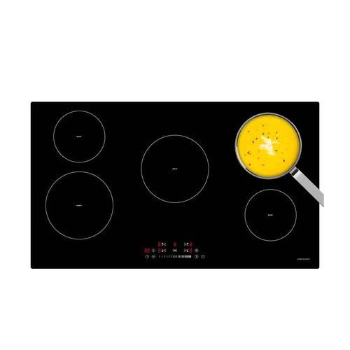 Cookology CIT902 90cm Ceramic Glass Induction Hob Black eBay