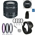 Canon Ef-S 18-55mm 3.5-5.6 Is Stm Lens Kit Macro Filter Hood F T8I T7 T6 90D T6S