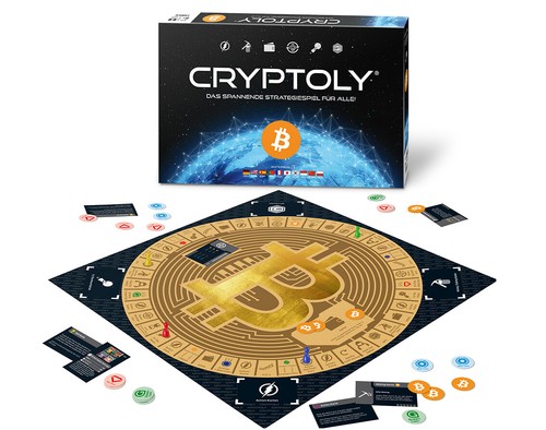 Cryptoly - El Juego de Estrategia para La Entera Familia! 2-6 Jugador Desde 8+