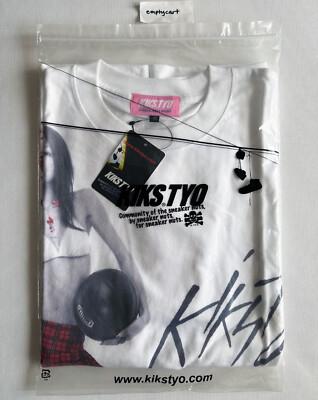KIKS TYO Vintage Japan Carmine Sneaker T-Shirt Size Medium New With Tags w Bag