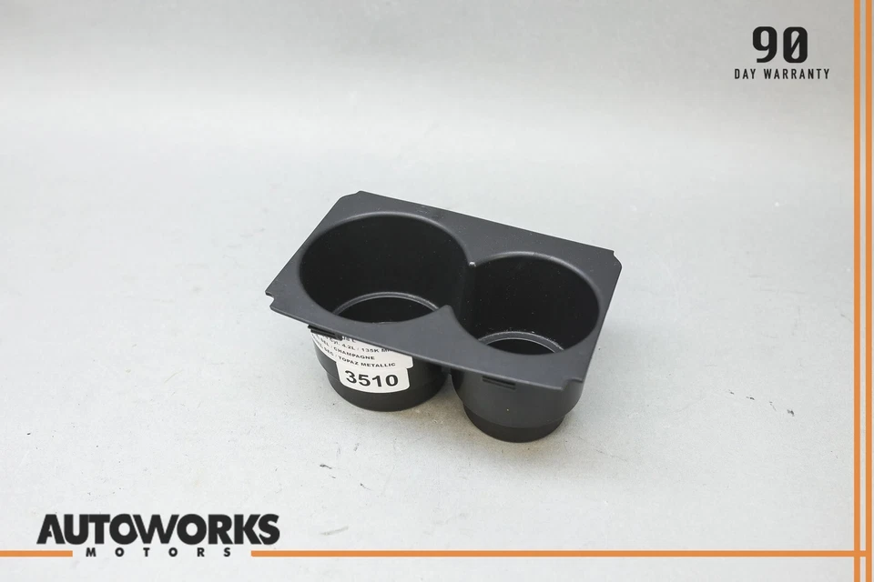 04-09 Jaguar XJ8 XJR VDP X358 X350 consola central delantera portavasos almacenamiento OEM Foto 2 de 4