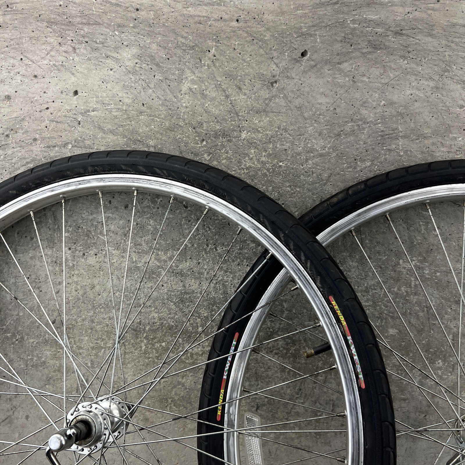 Araya Rim Mountain Bike Vintage Wheel Set 26 Alloy 36h 36 135 Japan 1.