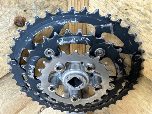 Guarnitura Mountain Bike Tripla Vintage Specializzata 175mm Sugino 22/32/42t - Foto 7 di 12