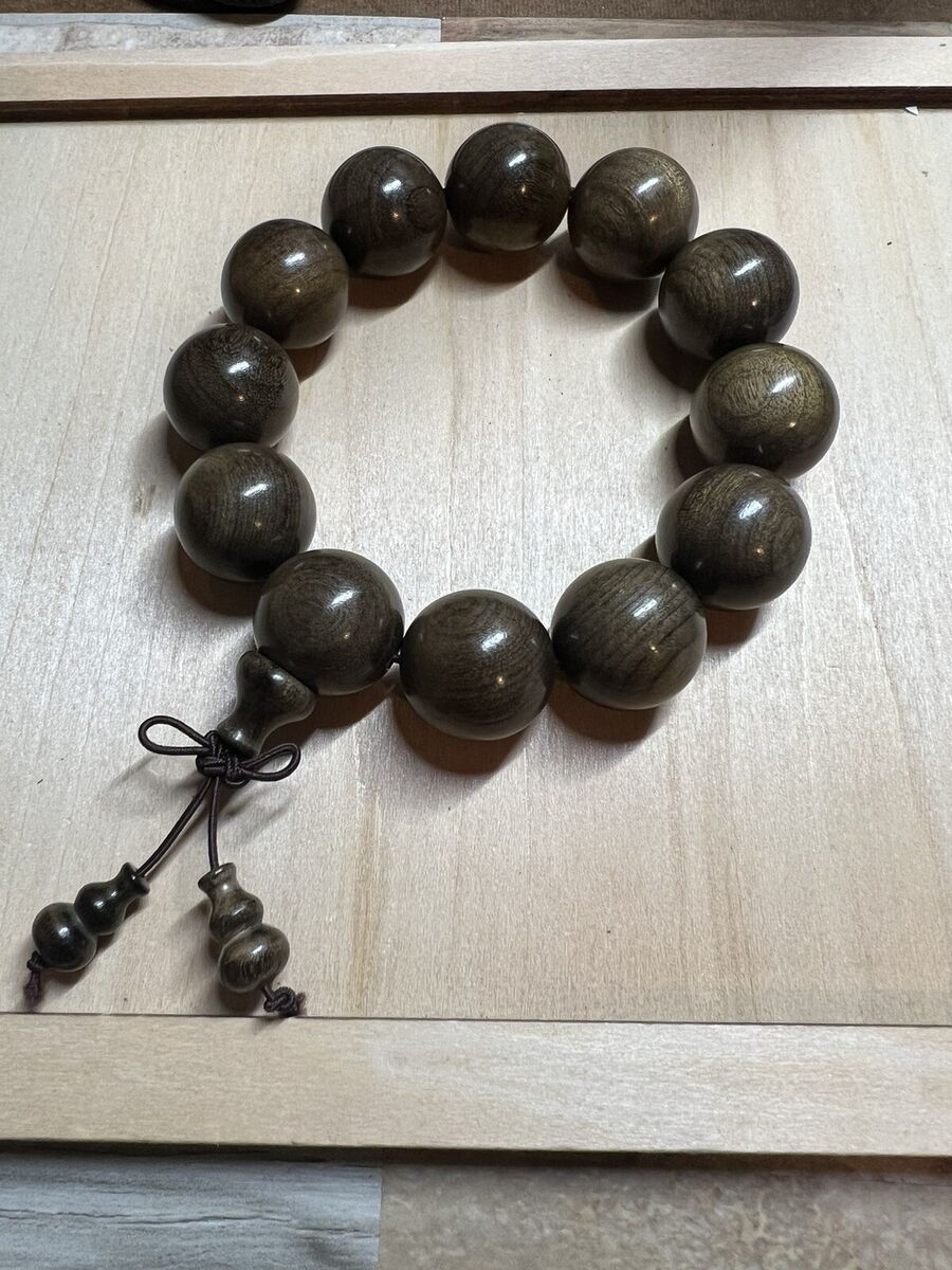 20mm Golden Phoebe Bracelet 金丝楠阴沉木手串| eBay 20mm Golden Phoebe Bracelet 金丝楠阴沉木手串| eBay