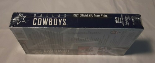 Dallas Cowboys 1997 Official NFL Team VHS Video *Brand New Sealed* Aikman/Smith - Imagen 3 de 7