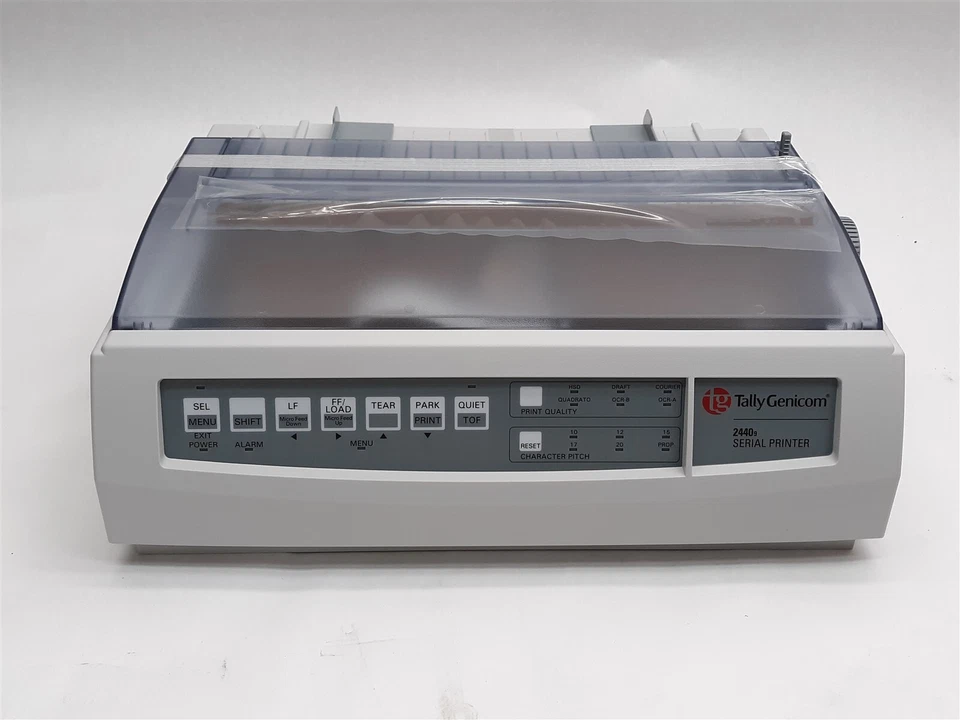 NEW TALLY GENICOM DOT MATRIX IMPACT PRINTER 2440/9 043439 80 COLUMNS 9-WIRE - Image 2 of 4