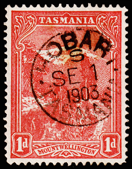 Tasmania Scott 95 (1903) Used F M | eBay