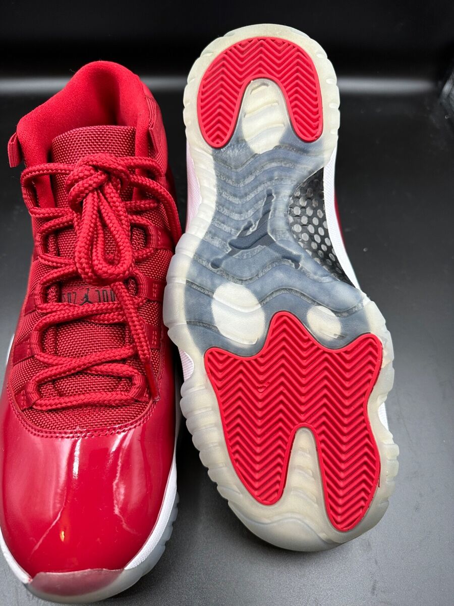 Nike Air Jordan 11 Retro “Win Like 96” Size 8.5 Red White Nike Air Jordan 11 Retro “Win Like 96” Size 8.5 Red White